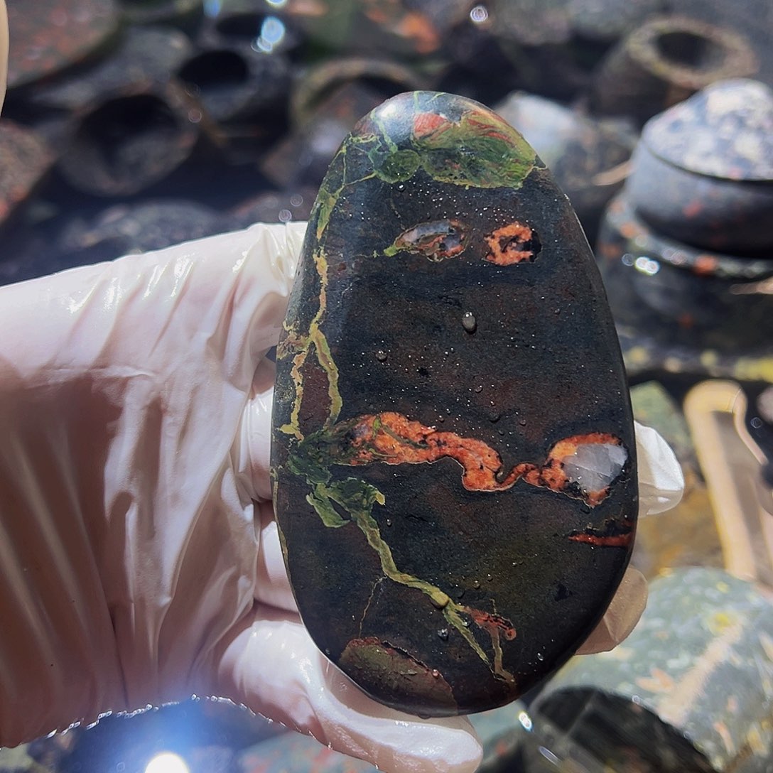 梅花玉鱼缸石茶周边不退不换