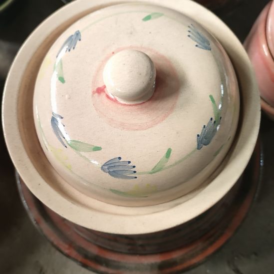 陶瓷手绘砂锅粗瓷砂锅一支