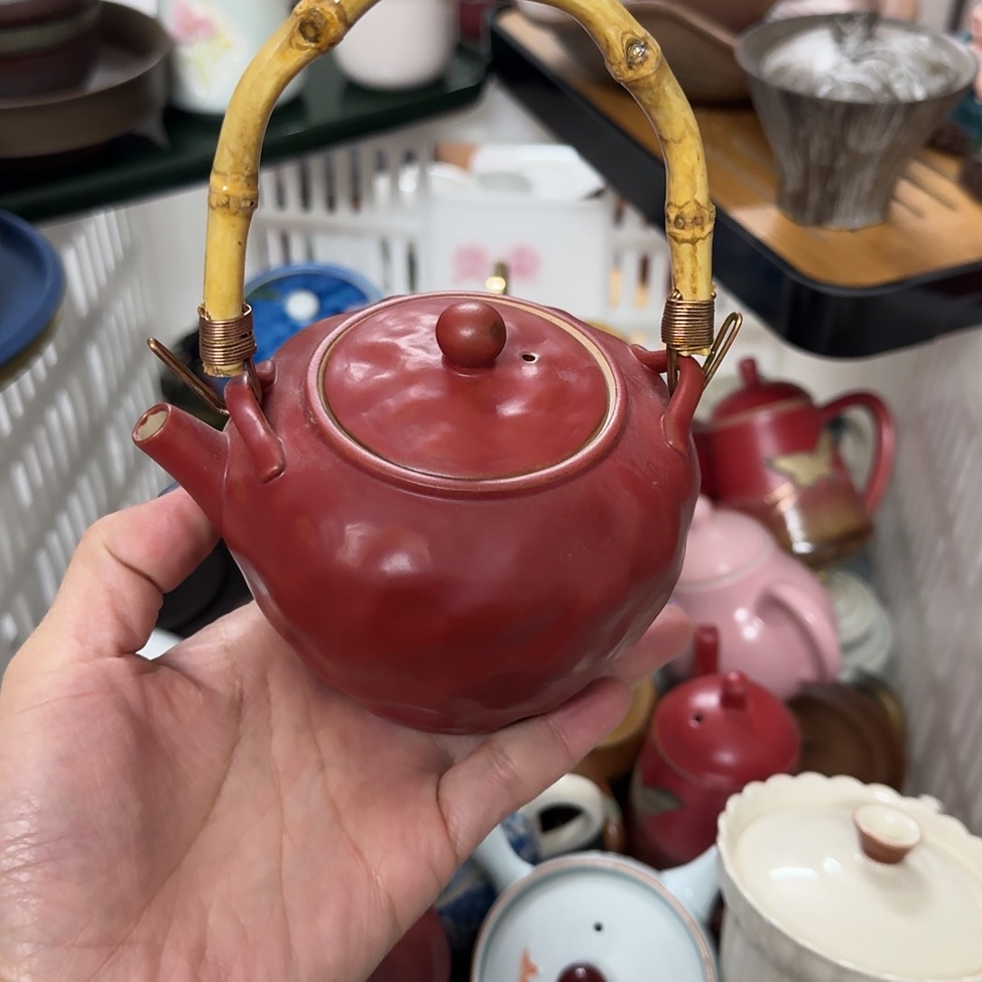 微瑕陶瓷茶具茶杯茶壶