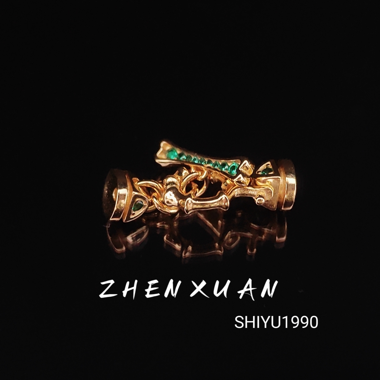 升级款绿钻哦T连接扣尺寸7mm文玩配饰