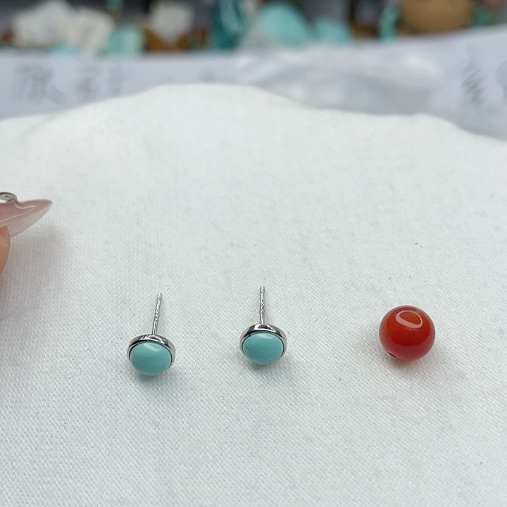 南红玛瑙珠宝奇石银S925镶嵌