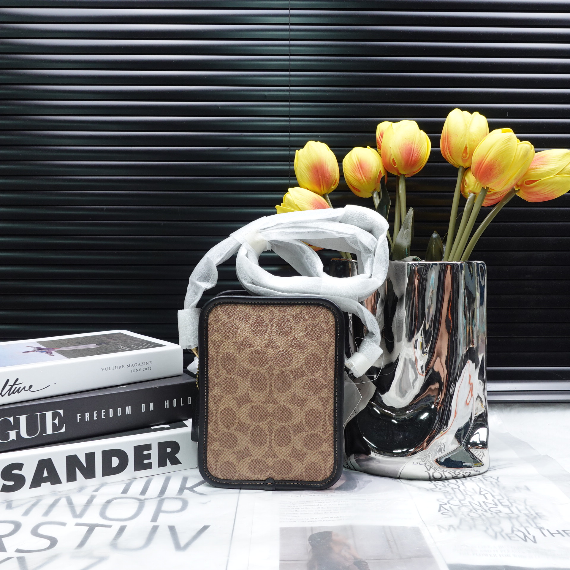 95新 COACH/蔻驰 单肩包/T10241535