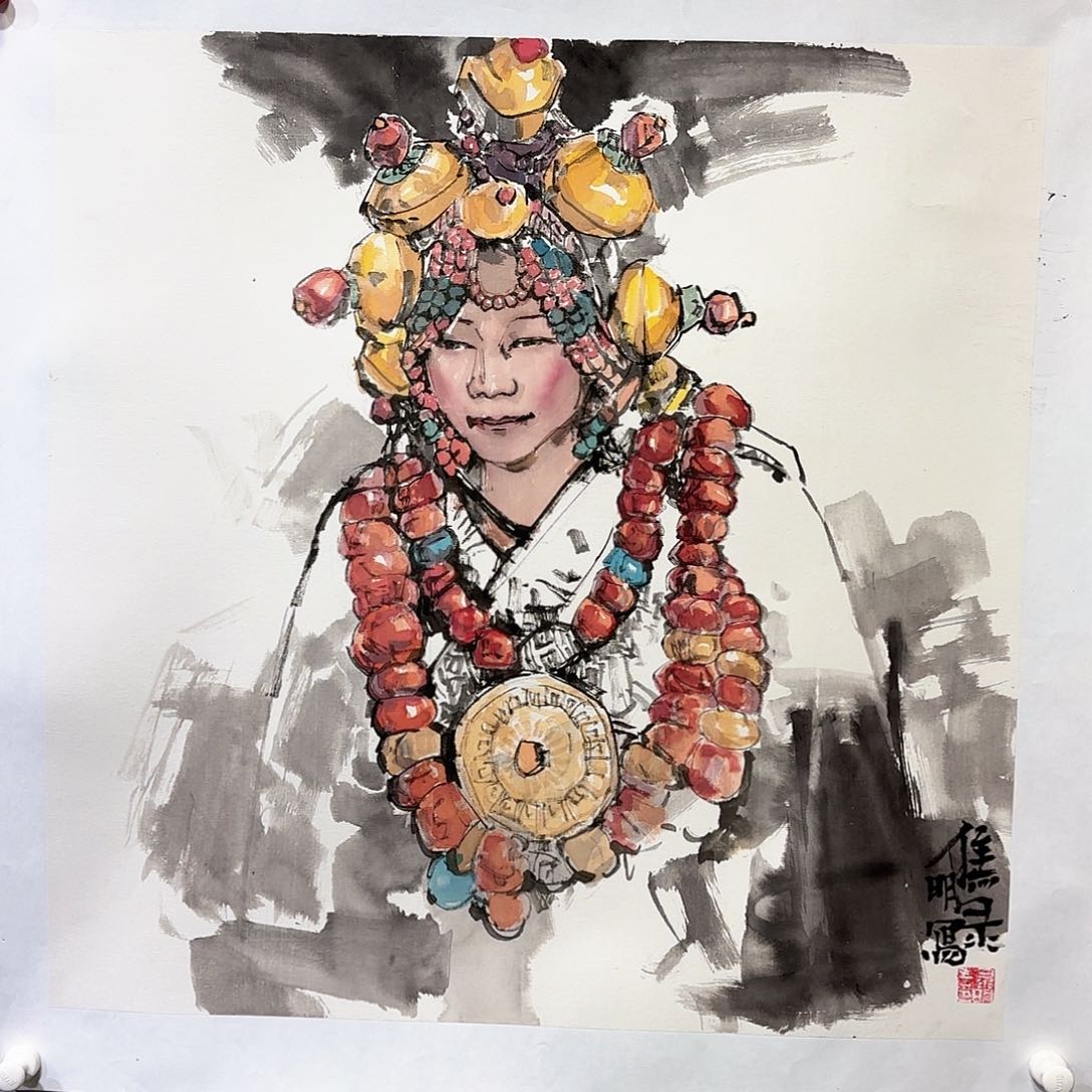 国画国画纯手绘作品请放心去藏