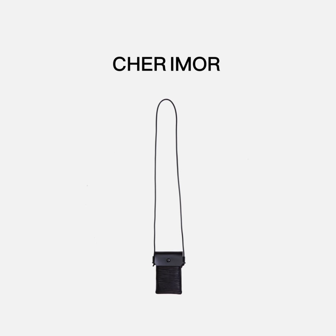  CHER IMOR【包有钱】简约小众轻奢皮斜挎小包 5735 Hi Fortune