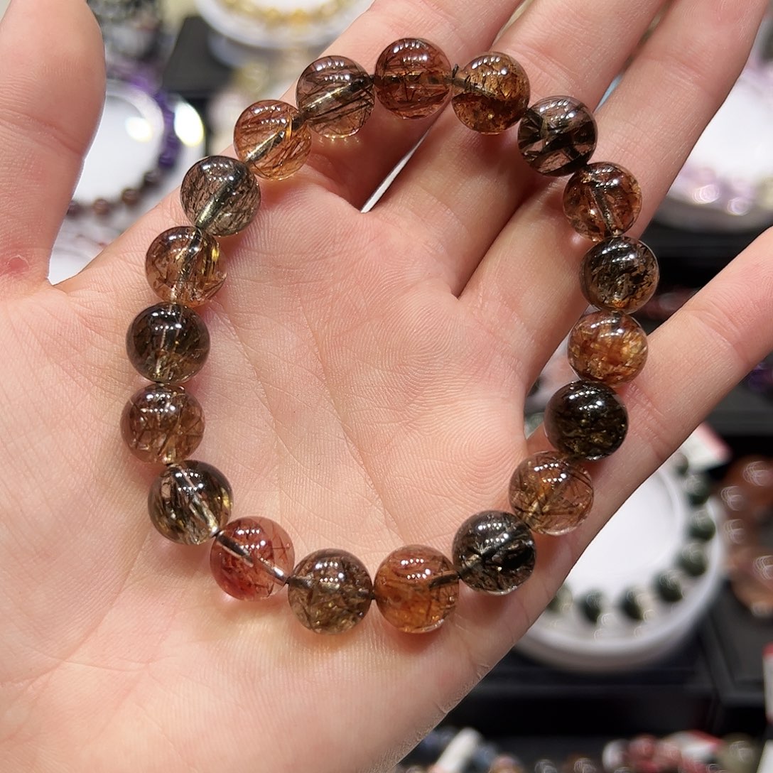 静****手链未镶嵌水晶sg6黑金超10+