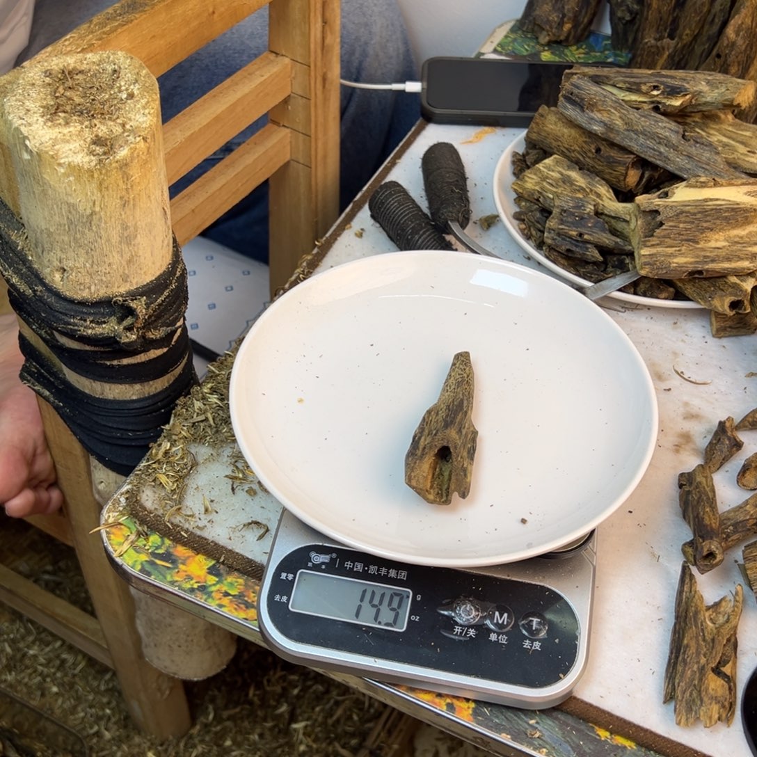 线香奇楠虫漏香14克