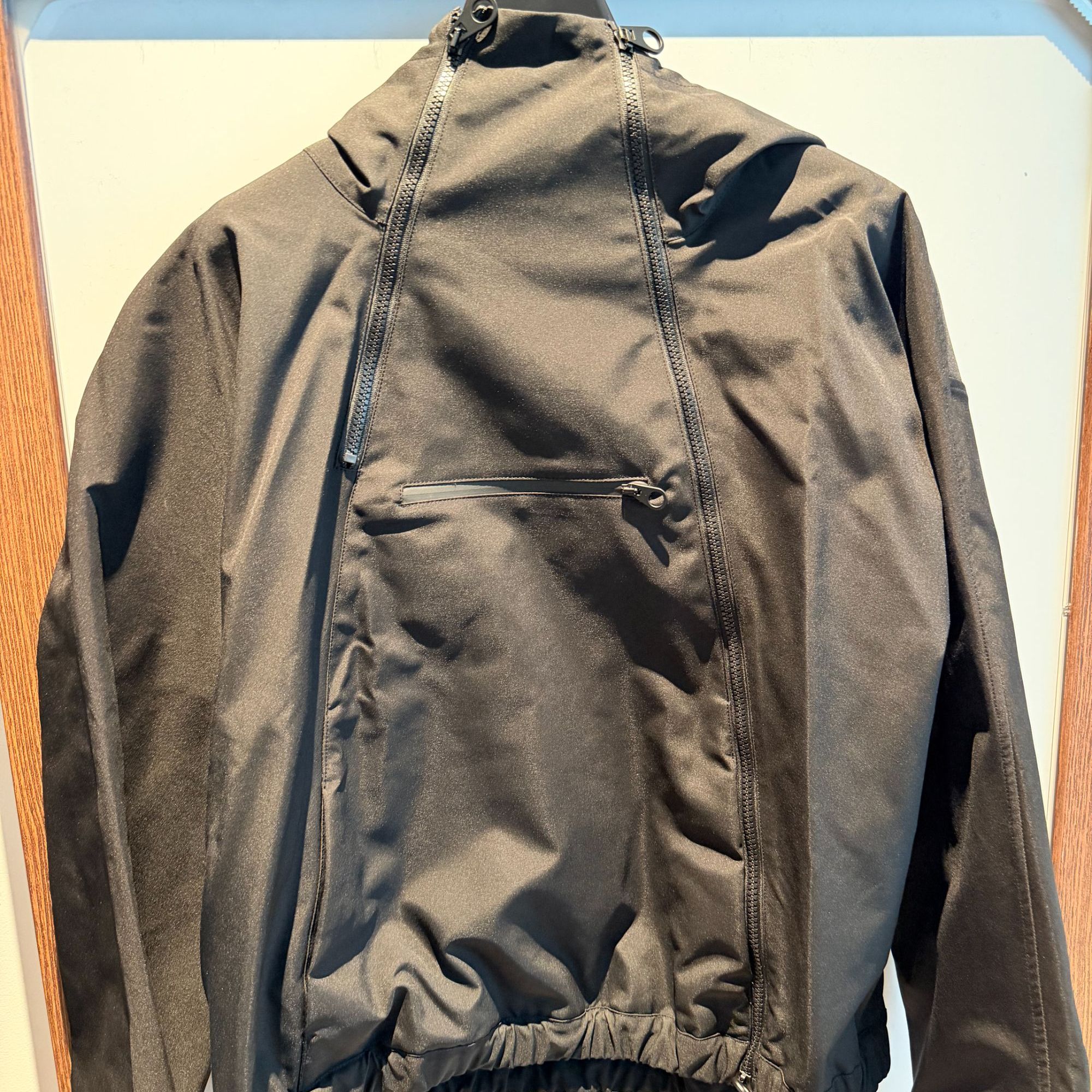 YS727 黑绿双色冲锋衣外套【干洗】