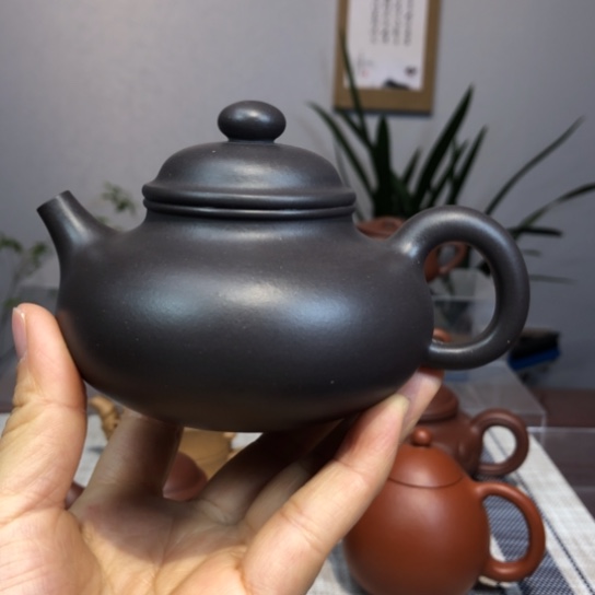 紫砂茶壶天青容天210c c