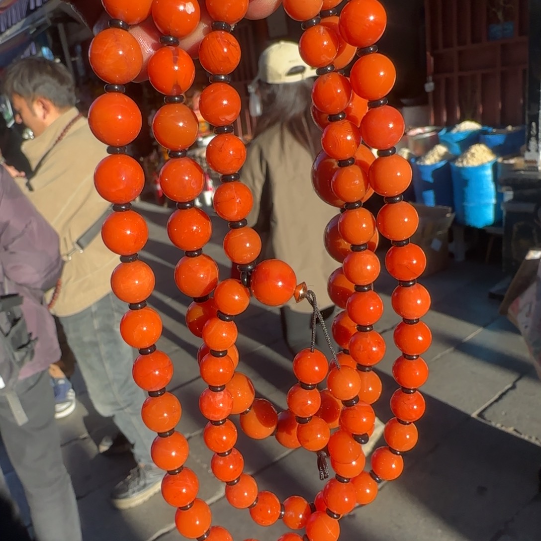 南红玛瑙未镶嵌颈饰