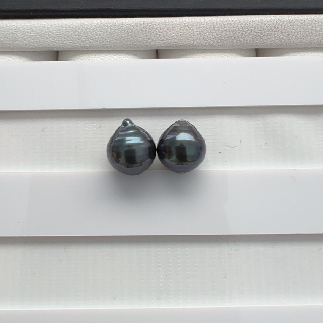 海水珍珠裸珠大溪地裸珠9-10mm可定制爱