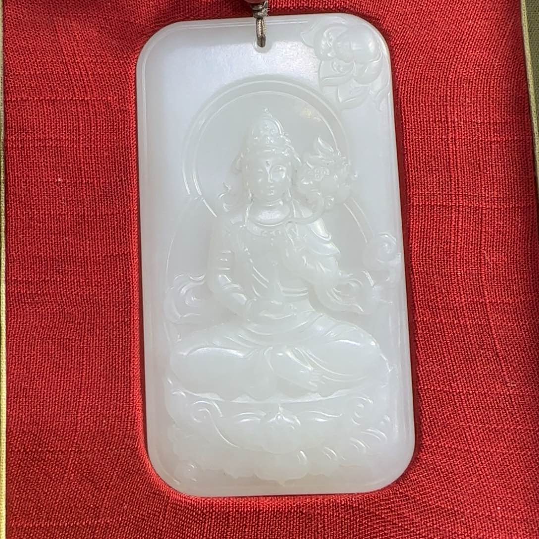 和田玉挂件未镶嵌