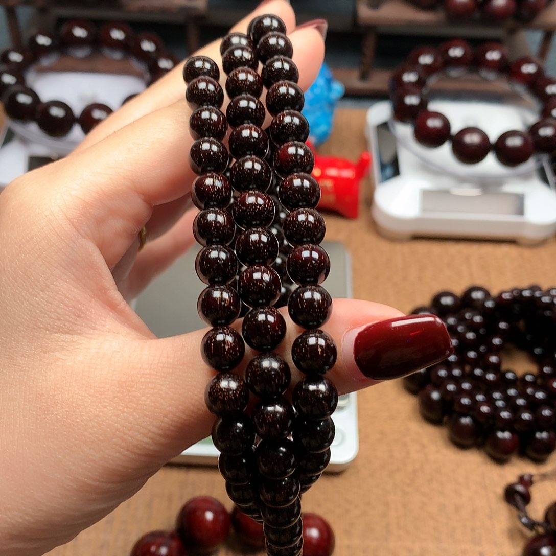 檀香紫檀（小叶紫檀）安*东0.8爆满