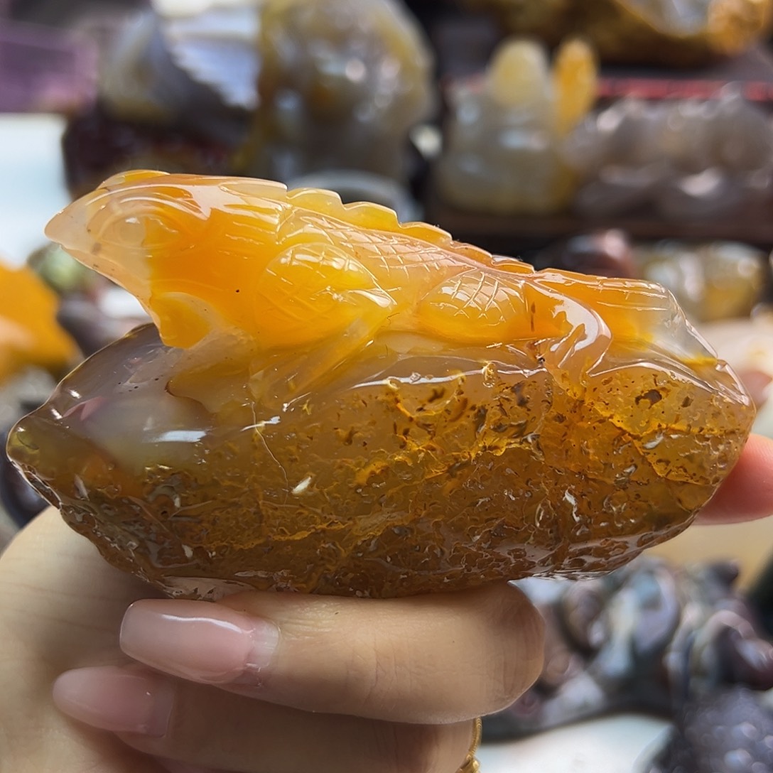 玛瑙/玉髓合金颈饰