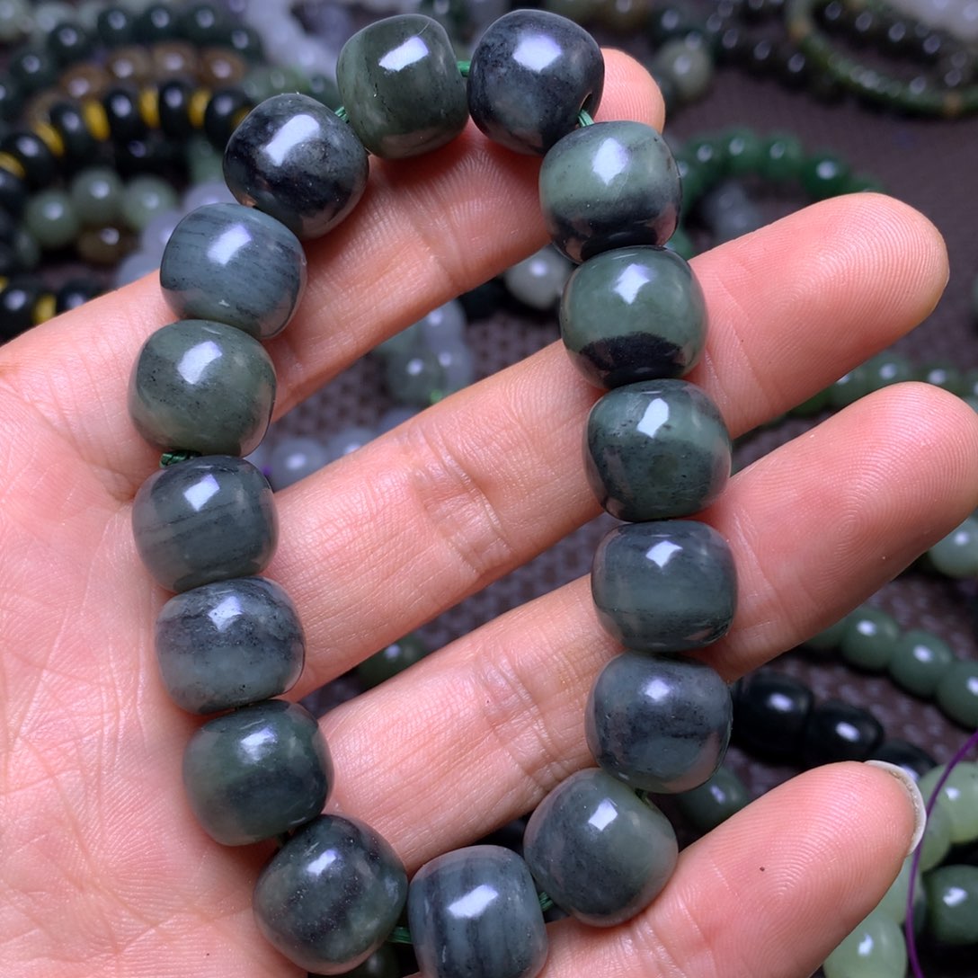 未镶嵌手串和田玉14