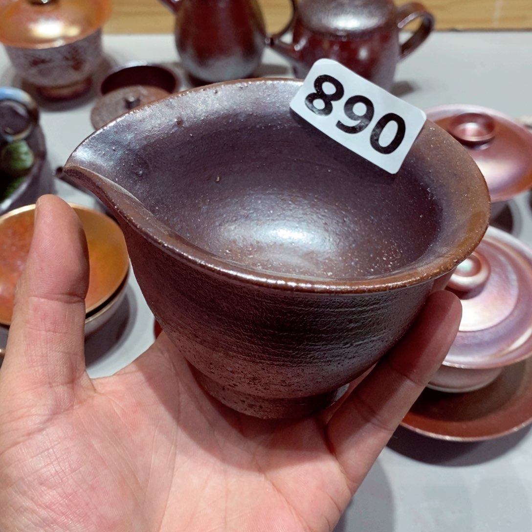 柴烧茶具套杯子装