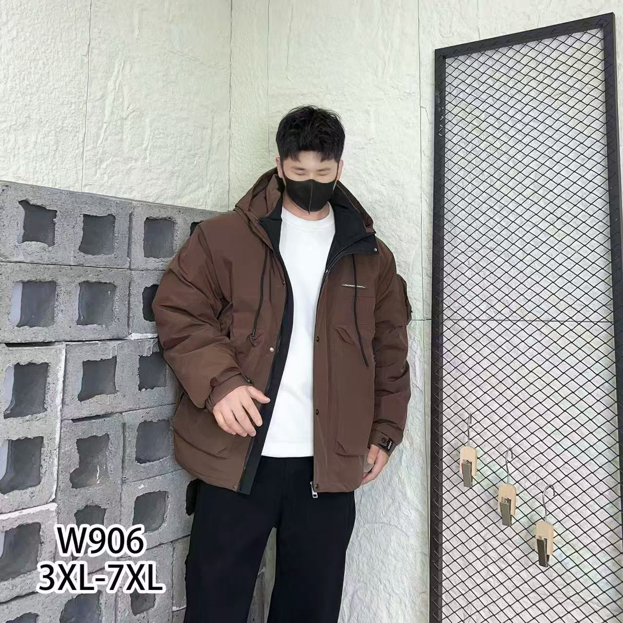 老朴大码羽绒外套906