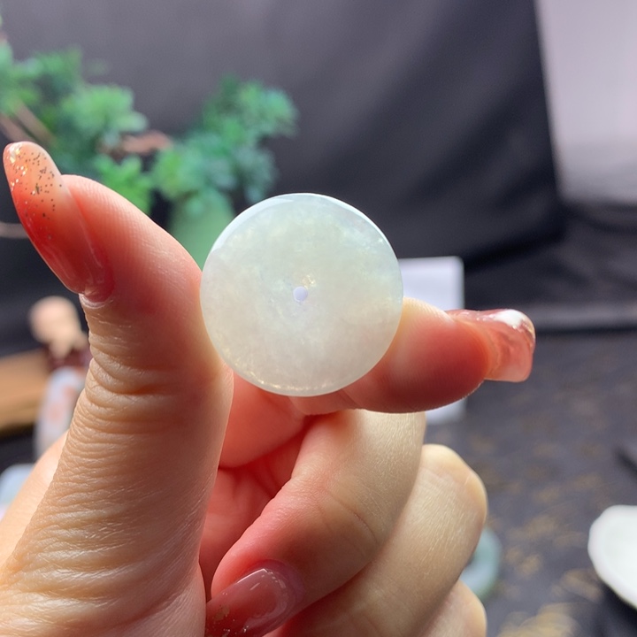 定制翡翠未镶嵌平安扣