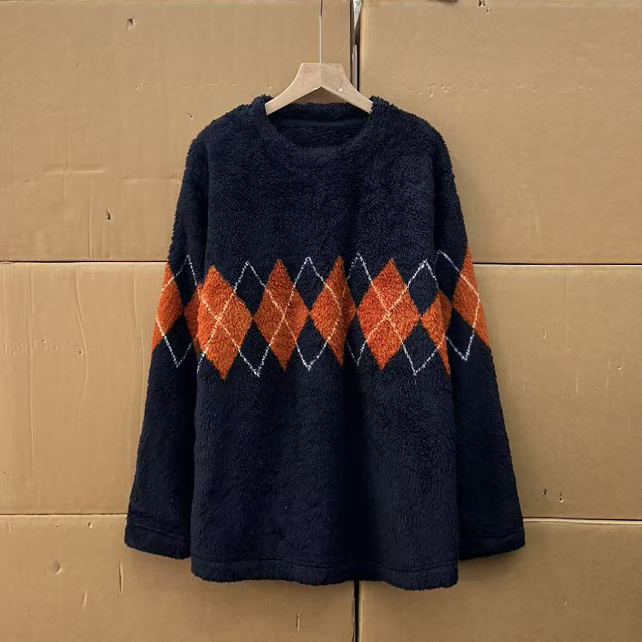 外贸沅货！日单！！珊瑚绒圆领连帽长裤居家服2件套秋冬男女情侣装