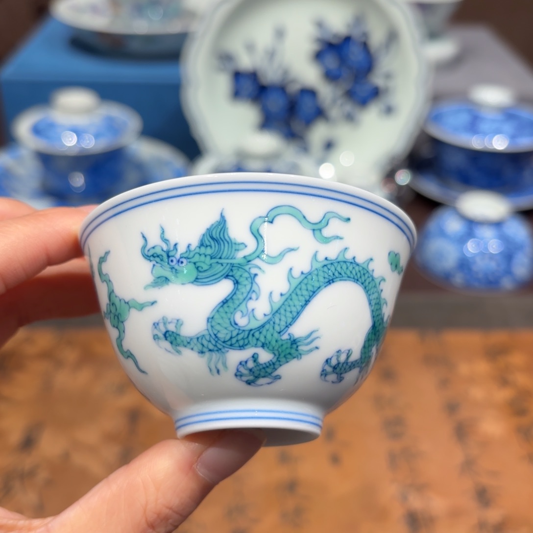 瓷片景德镇纯手工手绘