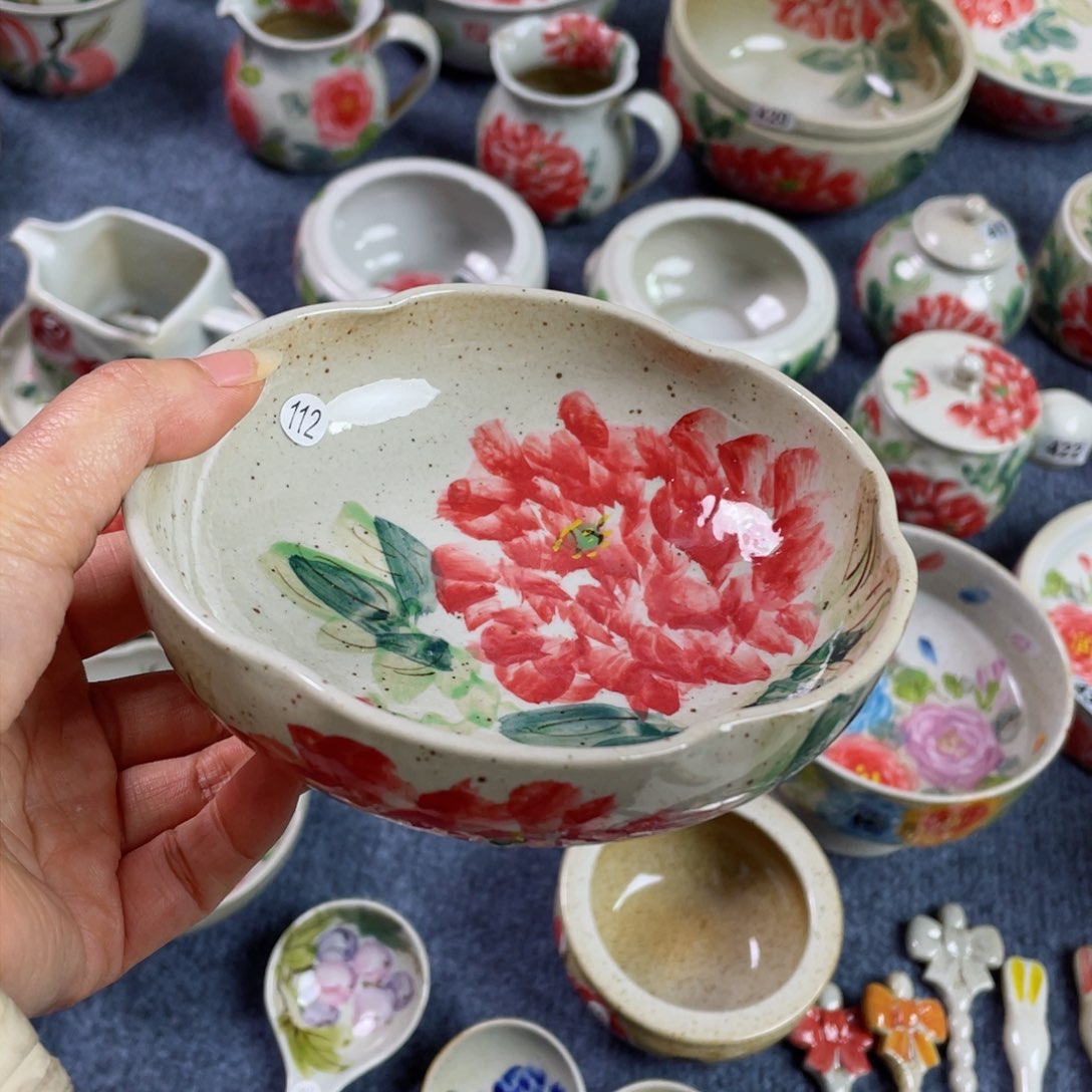 盘景德镇高温陶瓷8888