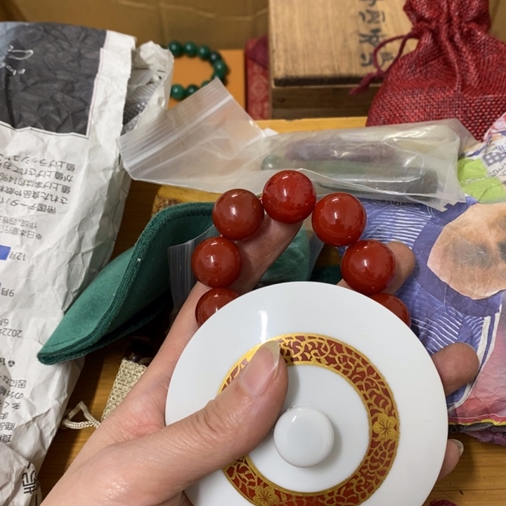 瓷片哈中古工艺品一件