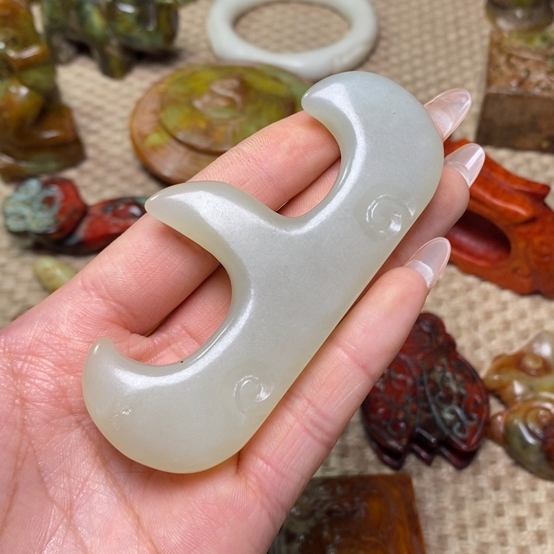 白玉菩提吊坠白玉菩提白玉菩提摆件