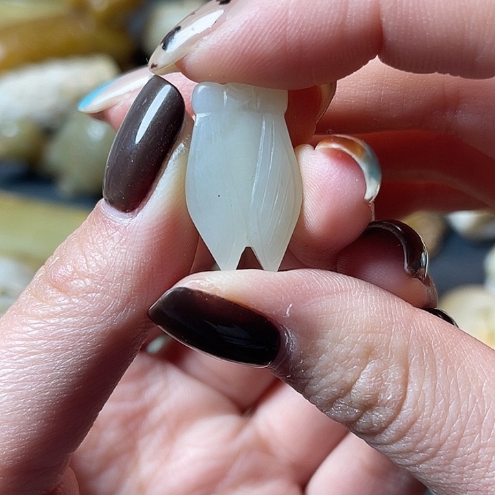 用***9和田玉（糖玉）未镶嵌挂件