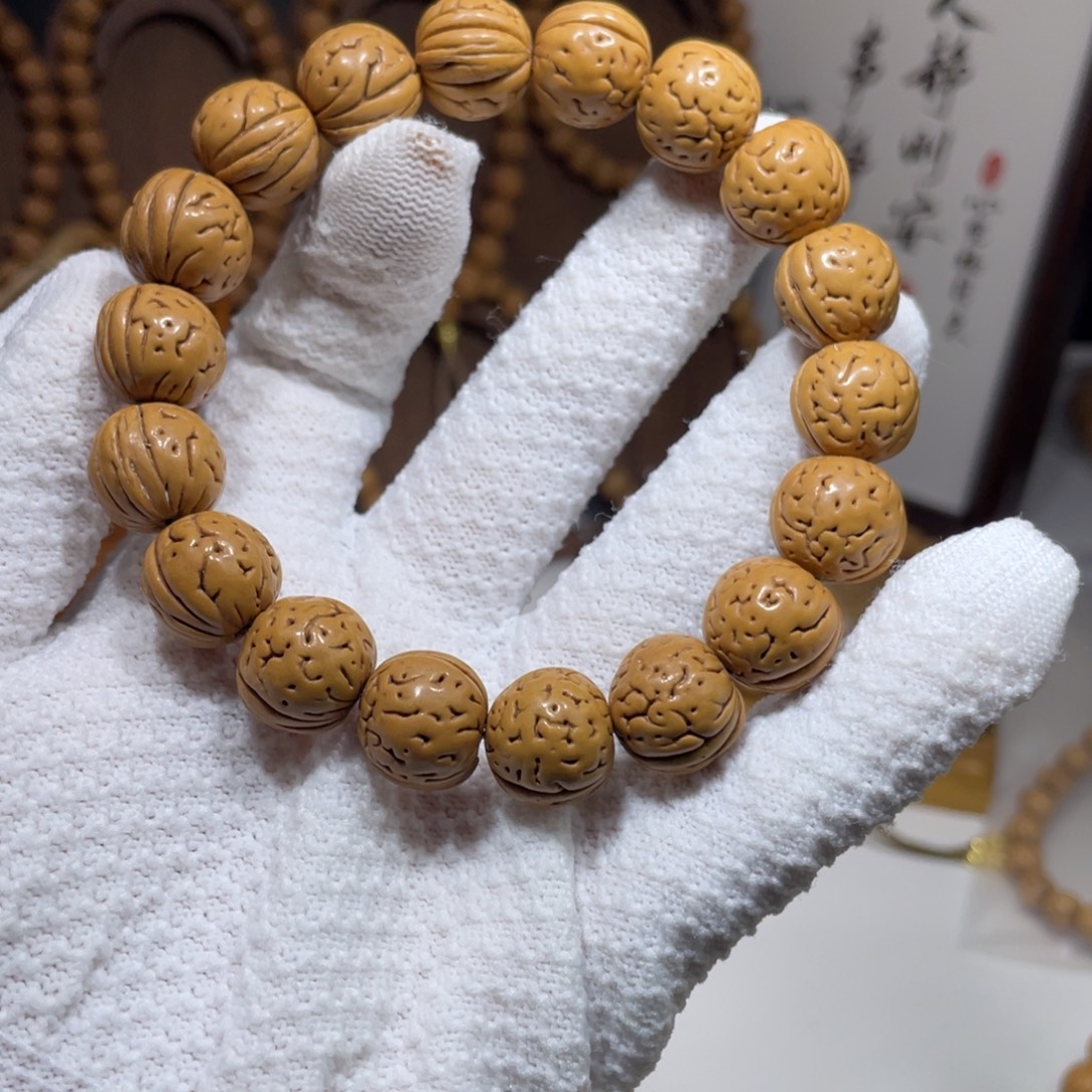 仪***1桃核手串东北盘锦