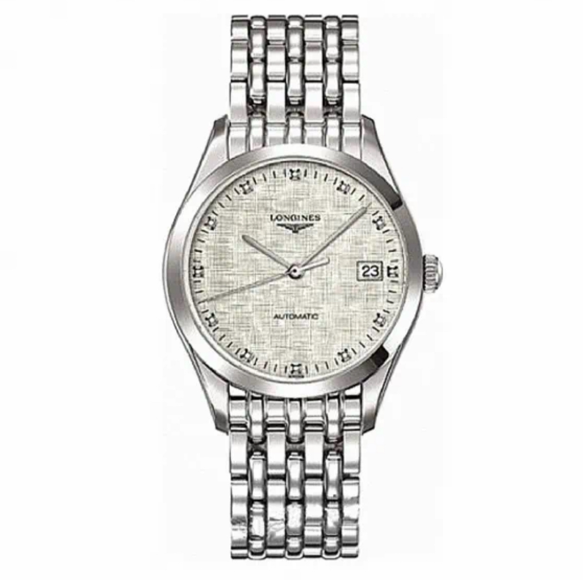 99新 Longines/浪琴 雅致398简约/自动机械女表/25表径