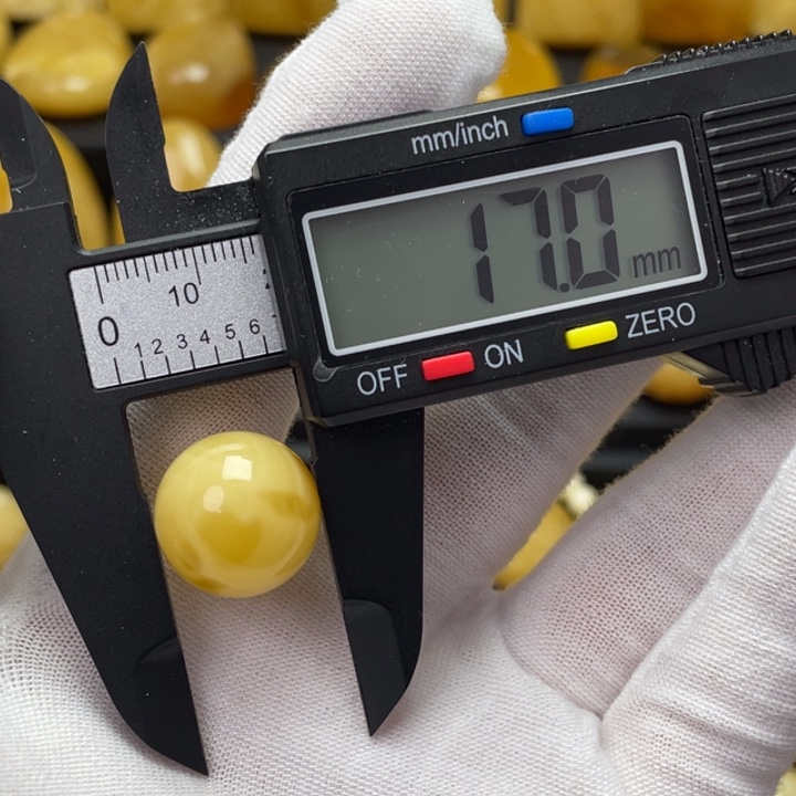 蜜蜡手链未镶嵌蜜蜡圆珠12