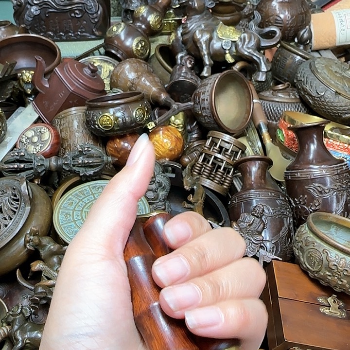 铜材质文玩客厅家具摆件