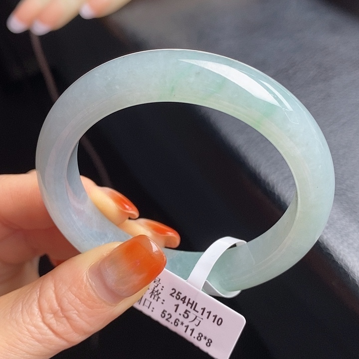 未镶嵌手镯翡翠52+正圈31