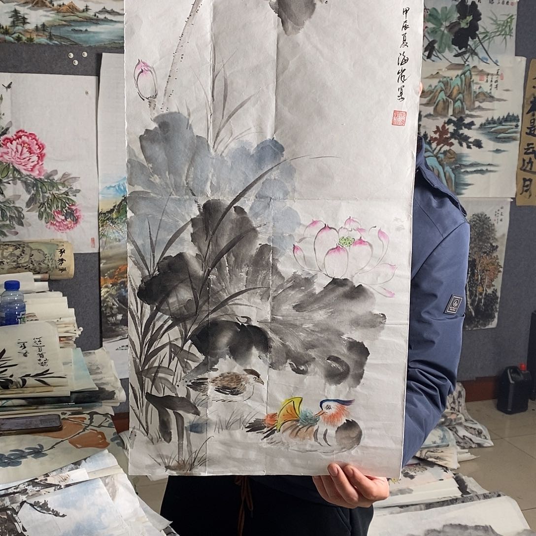 国画纯手写手绘作品111