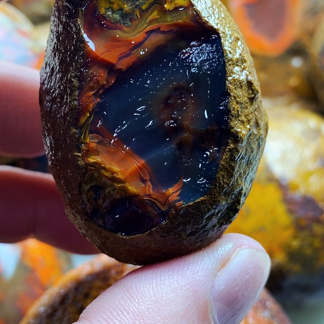 香***界定制玛瑙未镶嵌战国红