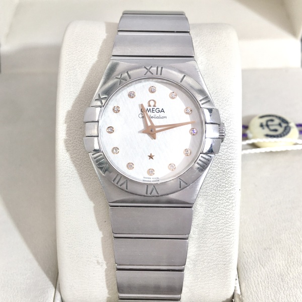 欧米茄/石英表/95新/表径27/S99241106088/250306YZ0028