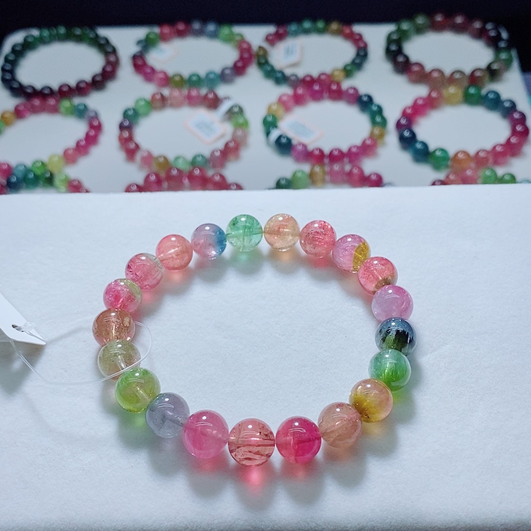 未镶嵌颈饰碧玺9.5mm左右