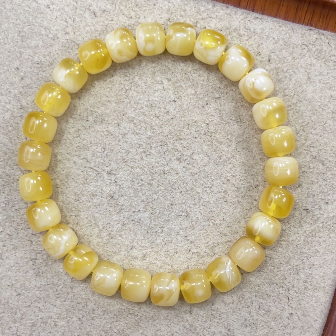 蜜蜡珠宝奇石未镶嵌8.5mm