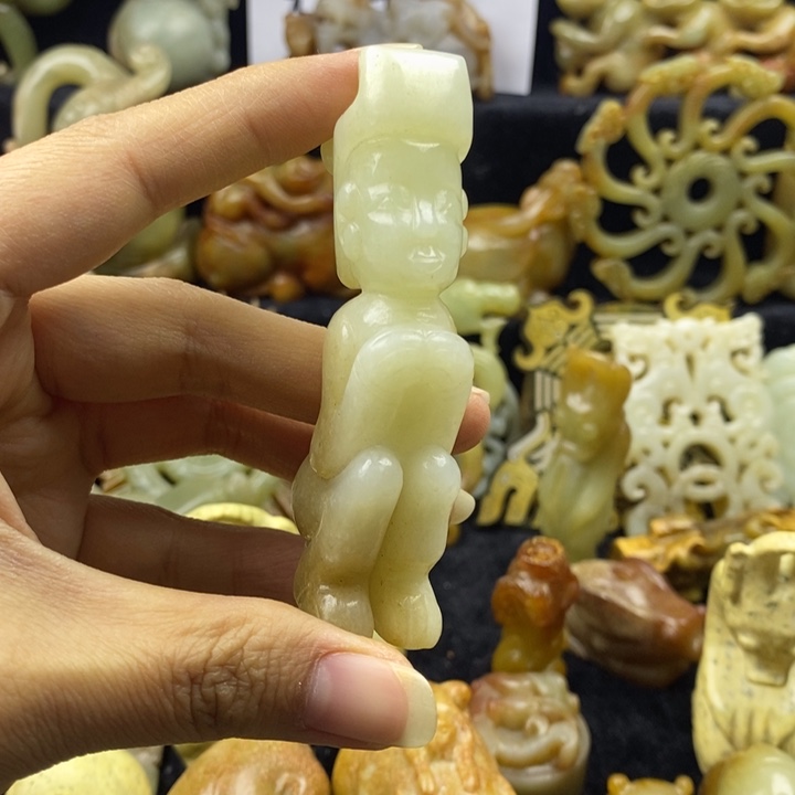 和田玉颈饰未镶嵌骏*999