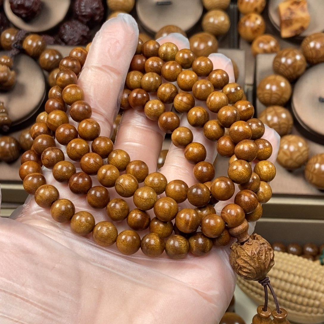 金丝楠手串/手链半**水0.8