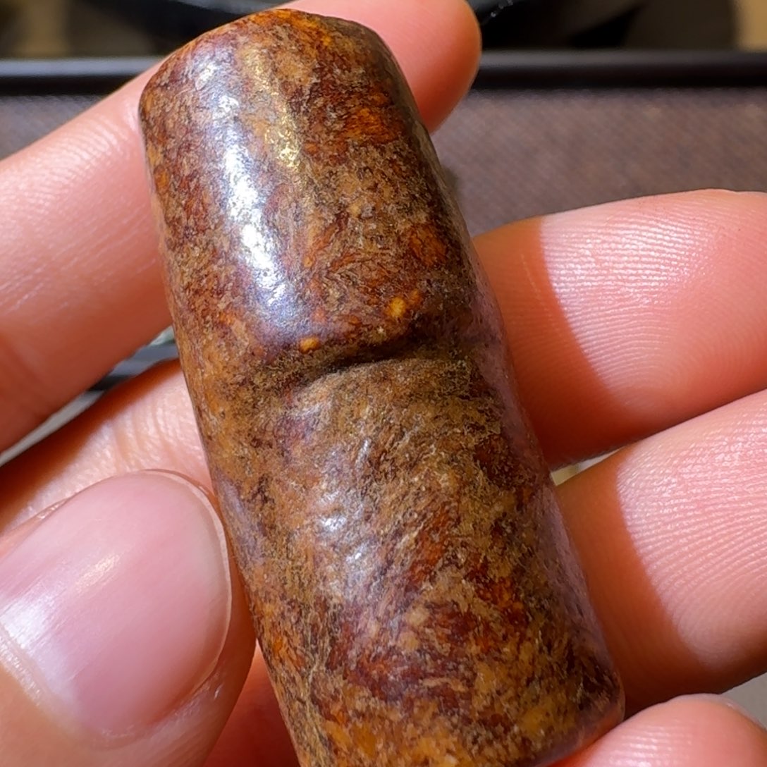 和田玉（糖玉）笔搁未镶嵌༒****࿐