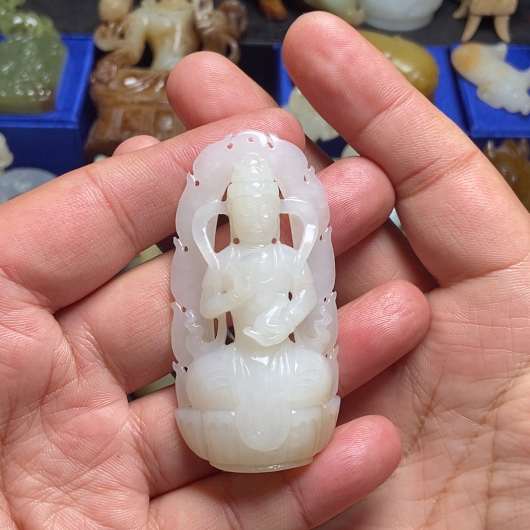 和田玉挂件未镶嵌