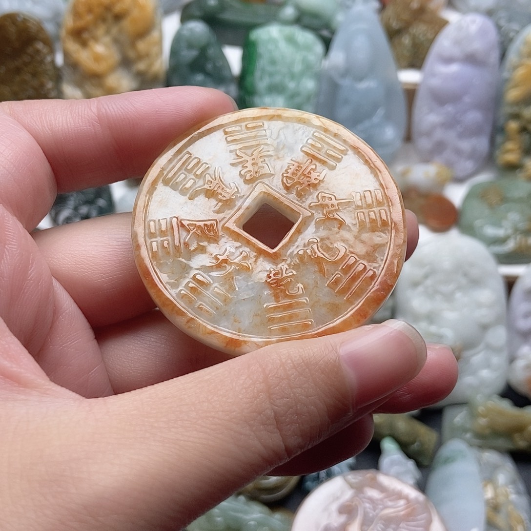 叁***玖翡翠未镶嵌颈饰翡翠