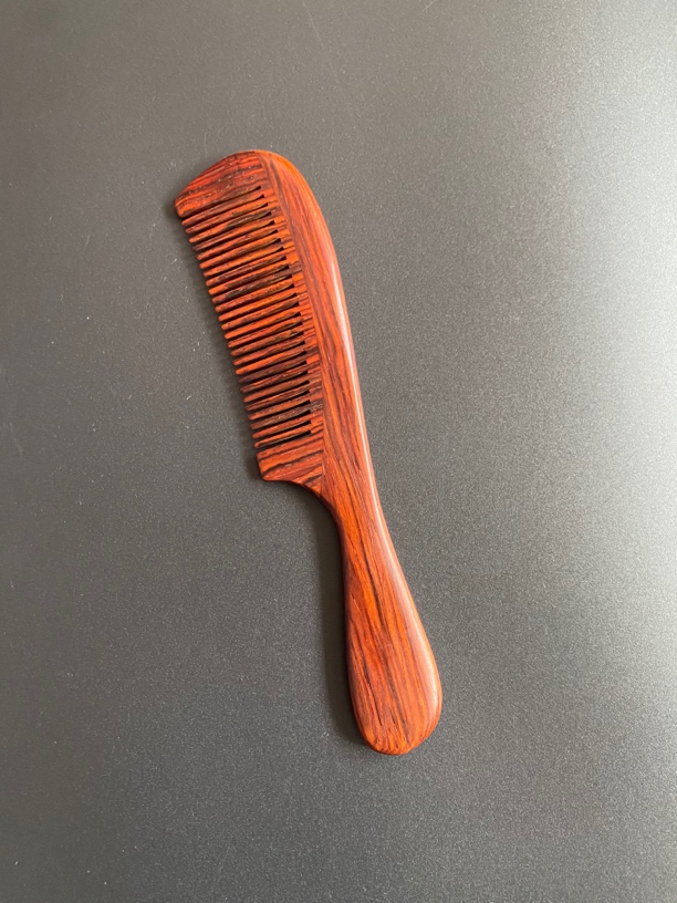 酸枝木木梳子不伤头皮防静电