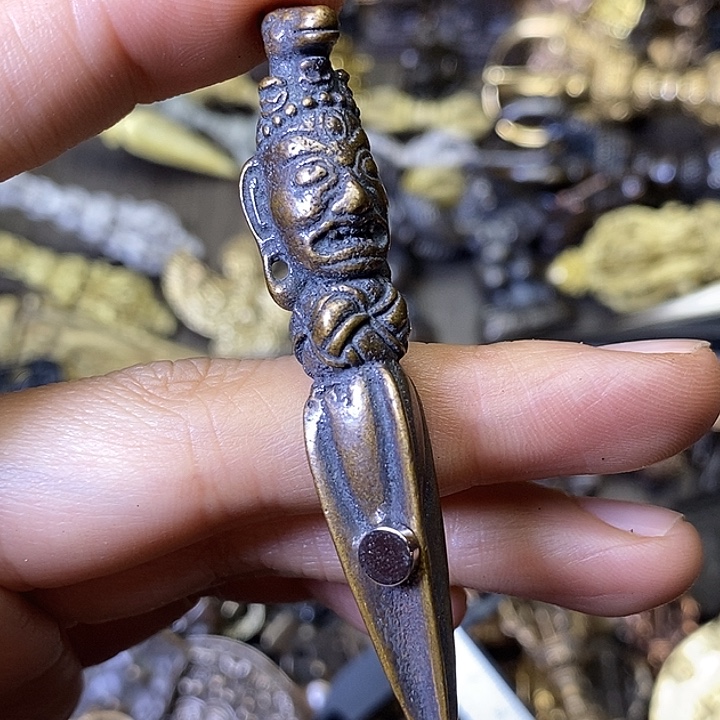 老铜小微瑕马头撅