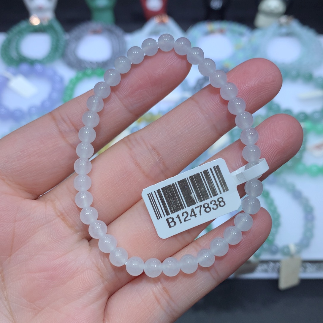 翡翠未镶嵌手串天然