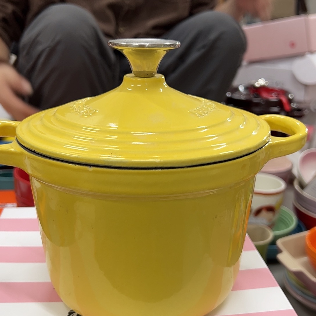 陶瓷奶酪黄18cm饭斧