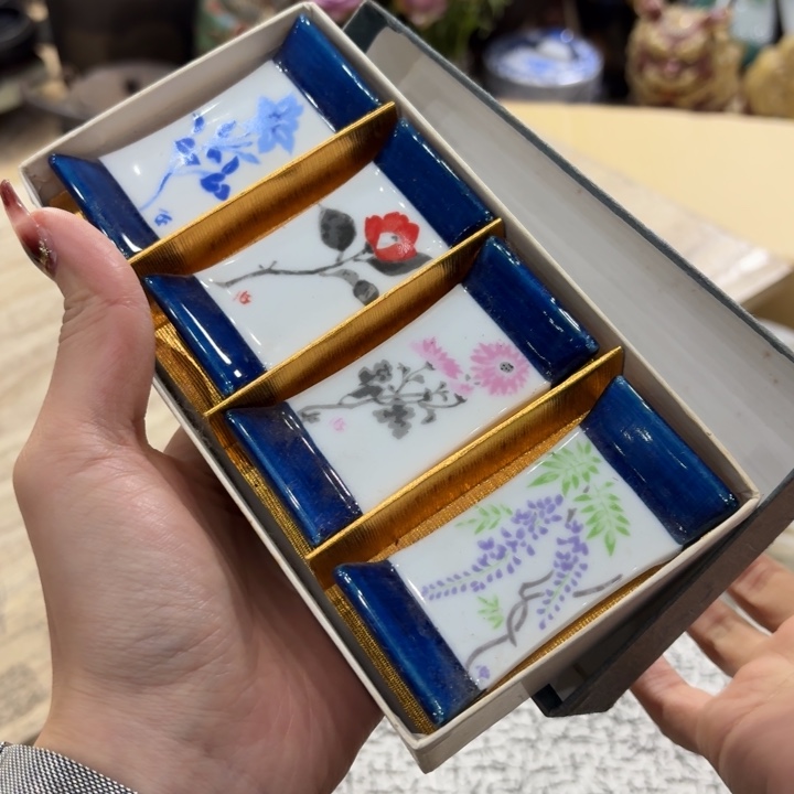 陶瓷古美术置物摆件