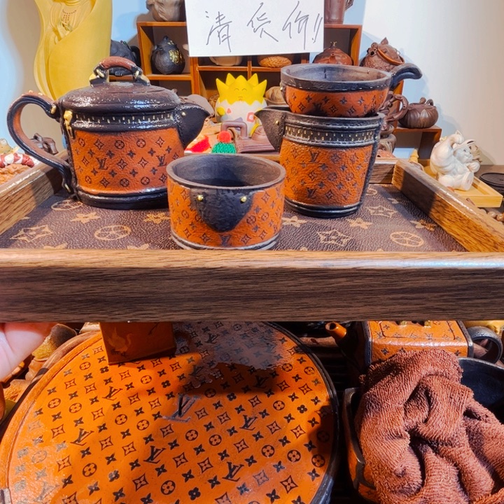 拼配泥茶壶纯手工制作方法