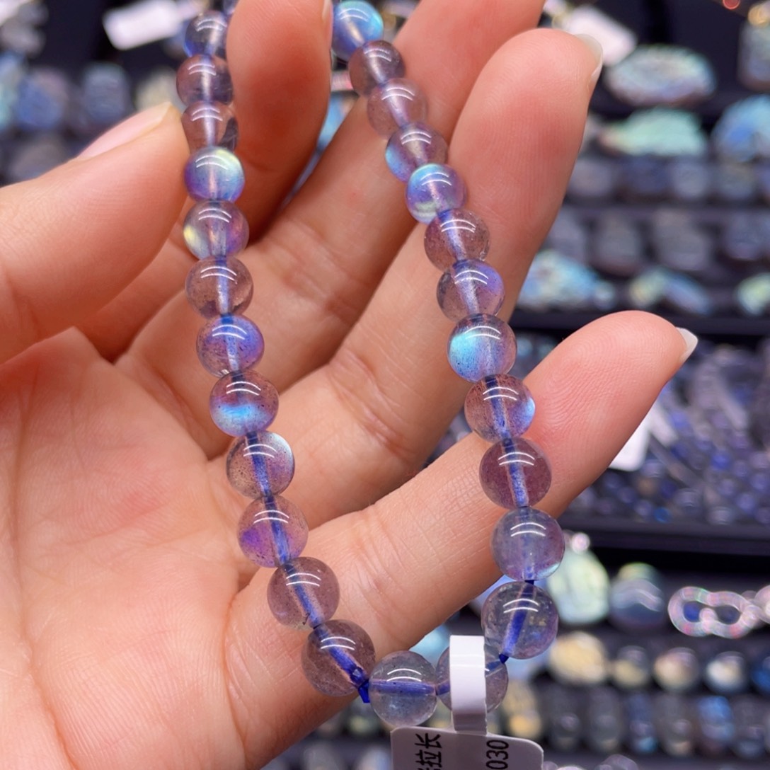 手串未镶嵌长石7左右