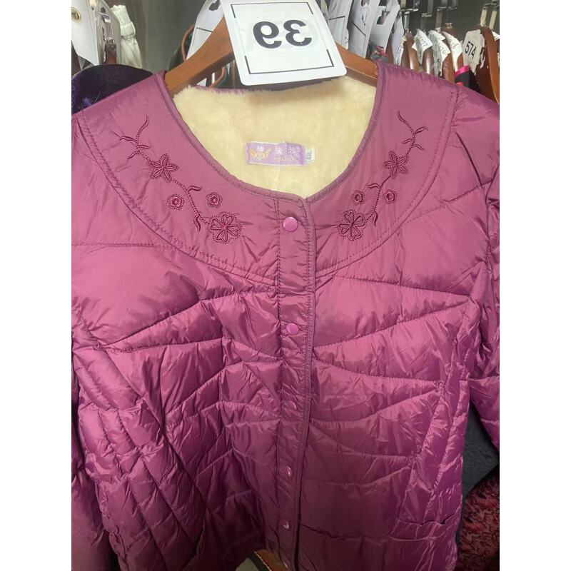 39小码中式复古优雅花色气质外套